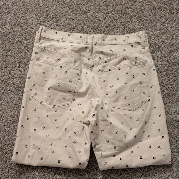 Madewell Perfect Vintage Straight Jean in Daisy Drizzle - Picture 5 of 11
